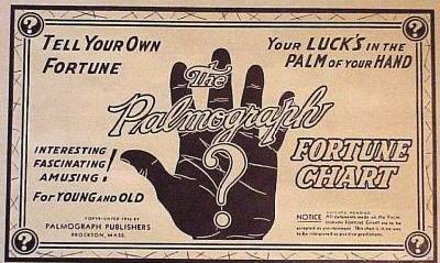 the palmograph fortune chart